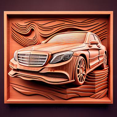 3D model Mercedes Benz S (STL)